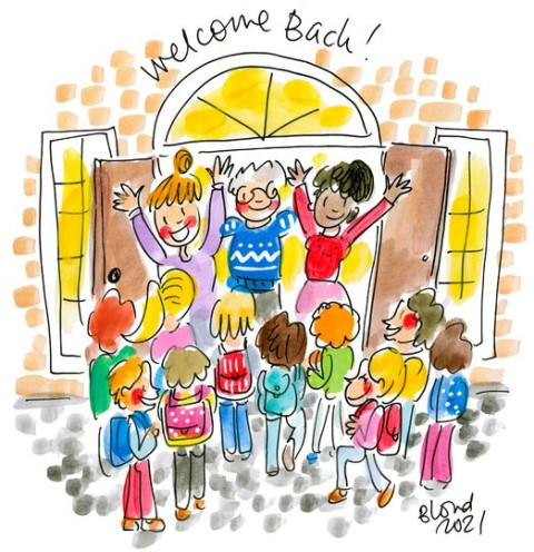 Blond back to school