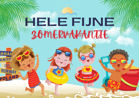 Fijne zomervakantie nieuwsbrief