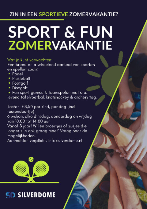 Kids zomervakantie